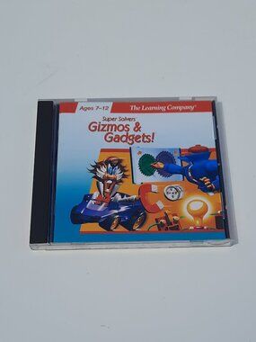 Super Solvers Gizmos & Gadgets! Windows/Mac CD-ROM 1999 Learning Company Tested
